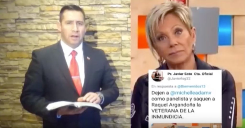 “Jesús quiere su alma”: Pastor Soto se adjudicó despido de Raquel Argandoña con mensaje en Twitter