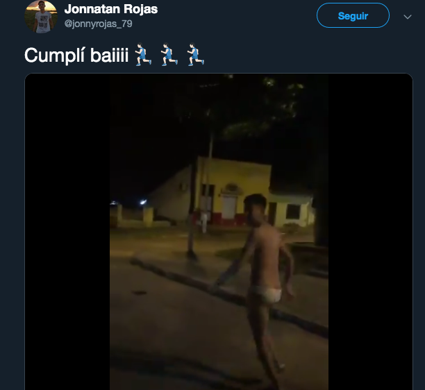 La insólita apuesta que cumplió hincha paraguayo tras el empate de Japón y Ecuador