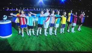 Las críticas a camiseta de Chile que ocupó niño en inauguración de Copa América