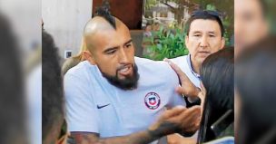 Arturo Vidal increpó a guardia en hotel de Brasil tras impedir el ingreso de su hermano