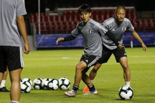 [VIDEO] Japón reconoció el estadio Morumbí en la previa del duelo con la Roja