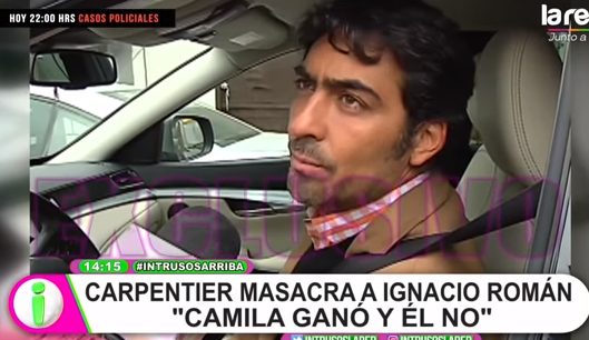 Chris Carpentier le tapa la boca a Ignacio: “Camila ganó, él no”