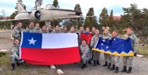 La Roja femenina recibe emotivo apoyo de la Fuerza Área de Chile