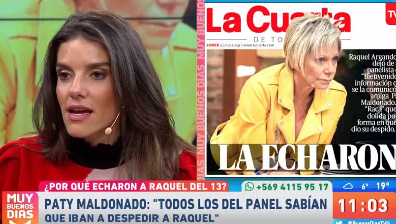 María Luisa Godoy fue encarada por su panel por juntarse con Tonka tras despido de Raquel Argandoña