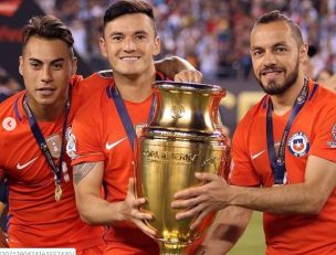 Marcelo Díaz recordó el título de la 'Roja' en la Copa América Centenario