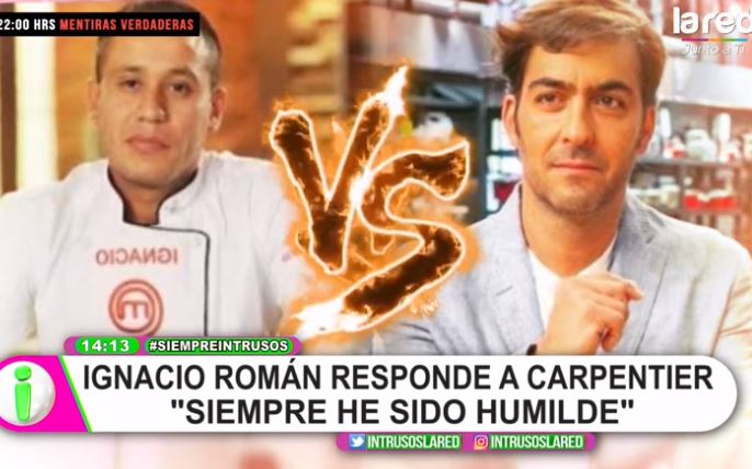 Ignacio insiste en críticas a MasterChef y responde a Carpentier: “La humildad no va en las palabras”