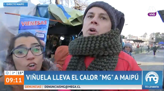 “Abajo los matinales”: Transeúnte descolocó a Viñuela mientras hacía “Mucho Gusto”