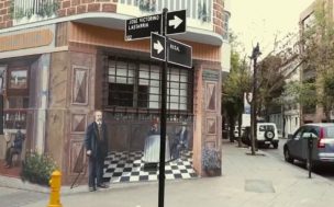 Municipalidad explicó las razones para borrar mural del barrio Lastarria