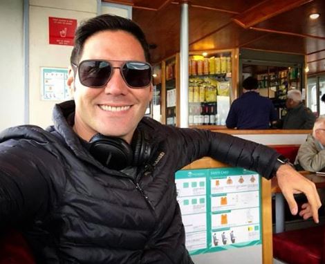 La controversial foto de Pancho Saavedra con su “ídolo” Claudio Bravo