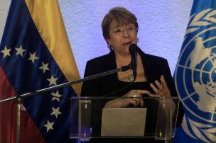 Michelle Bachelet está 