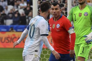 [VIDEO] Está fue la jugada por la que Medel y Messi fueron expulsados