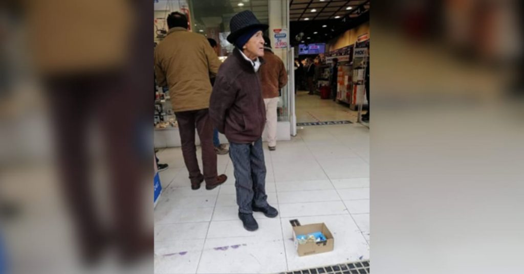 Pirinoli de “Morandé con Compañía” preocupa: fue visto pidiendo dinero en centro de Santiago