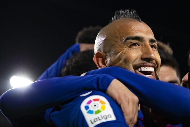 La increíble estadística que transformó a Arturo Vidal como el “talismán” del Barcelona