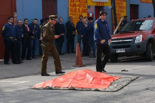 Delincuente muere baleado por PDI en las cercanías del terminal Alameda