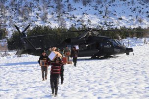 Gobierno entrega forraje a 2 mil agricultores tras intensas nevazones