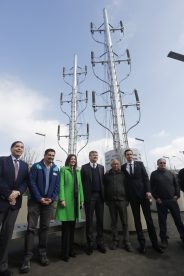 Inauguran en Cerro Navia el primer túnel de transmisión eléctrica del país