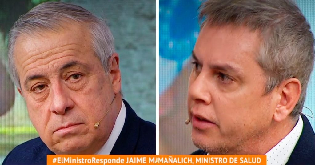 José Miguel Viñuela afrontó al Ministro de Salud: “El daño psicológico que hace el Compin a mi mamá es terrible”