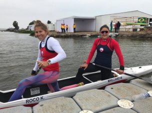 María José Mailliard y Karen Roco obtienen medalla de plata en el Canotaje de los Panamericanos