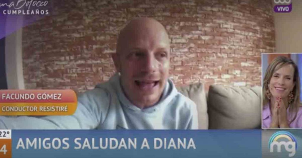 El cariñoso saludo de Facundo Gómez a Diana Bolocco: “La verdad eres el oasis de Resistiré”