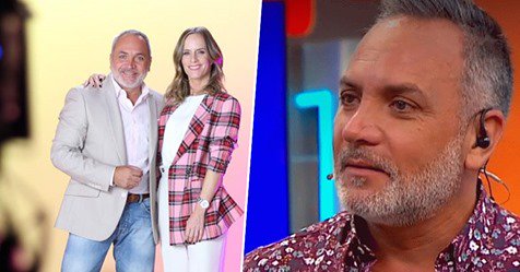 ¡Congelado! Así quedó Lucho Jara tras volver al matinal Mucho Gusto