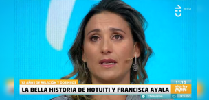 Francisca Ayala se quebró en 