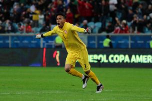 Portero de Perú y penal de Vargas en Copa América: 