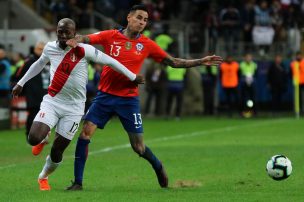 Erick Pulgar fue el jugador que más faltas realizó en la Copa América 2019