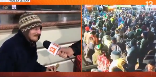 Polo Ramírez entrevistó a sujeto que venía de “Marte” a ver el eclipse