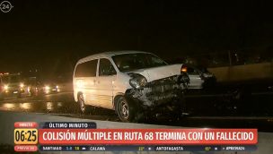 Conductor contra el tránsito provoca fatal accidente en la ruta 68