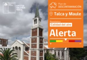 Decretan Alerta Ambiental para las comunas de Talca y Maule