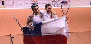 Giselle Delgado y Ana María Pinto avanzan a cuartos en squash en los Panamericanos de Lima