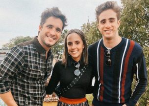 Las tiernas imágenes de Diego Boneta junto a sus hermanos