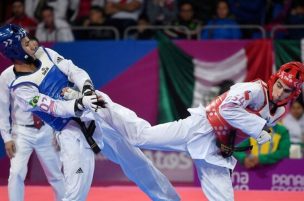 Ignacio Morales se quedó con el tercer lugar en Taekwondo en los Panamericanos 2019