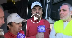 El incómodo momento que vivió Luis Jara con camionero que lo llevó a San Antonio