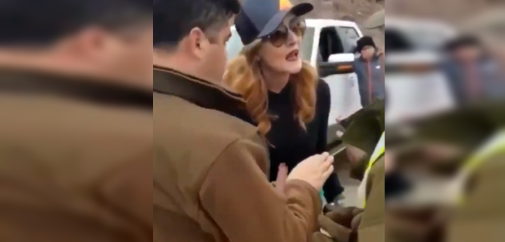 “¡Pásame mi carnet!”: Cata Pulido fue detenida tras protagonizar confuso altercado con Carabineros