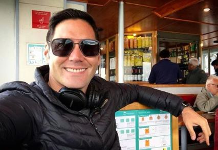 “Es como una película”: Pancho Saavedra pasó el eclipse en un avión y compartió espectacular registro