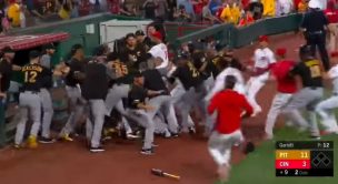 Hubo de todo: Violenta batalla campal se vivió en el Béisbol de Estados Unidos