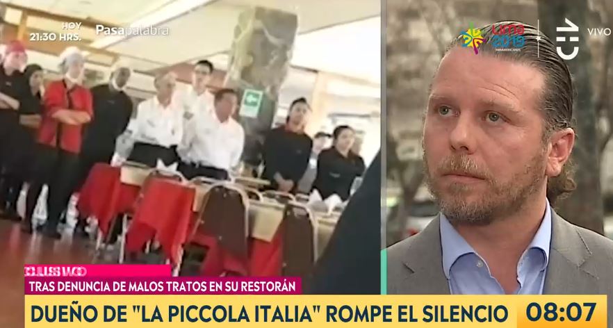 Gerente de La Piccola Italia niega que reciclen comida: “Eso es totalmente falso”