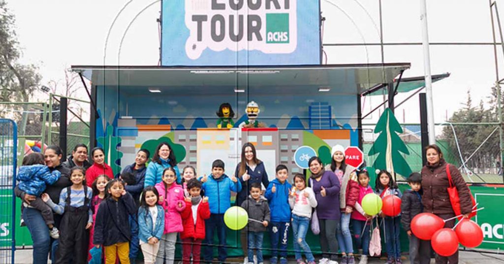 ACHS lanza programa de seguridad vial “Segurito en las plazas”