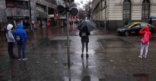 Sistema frontal: Nevadas en Farellones y agua nieve en comunas precordilleranas