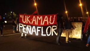 Manifestantes cortan el tránsito en distintos puntos de la capital