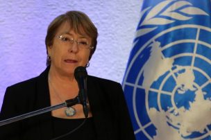 Michelle Bachelet pide una 