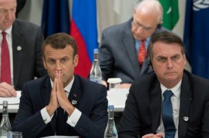 Bolsonaro está dispuesto aceptar ayuda del G7 para Amazonía si Macron 