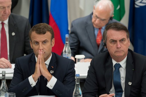 Bolsonaro está dispuesto aceptar ayuda del G7 para Amazonía si Macron “retira sus insultos”