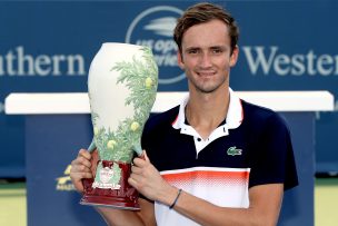 Ruso Medvedev se corona en Masters 1000 de Cincinnati al vencer al belga Goffin