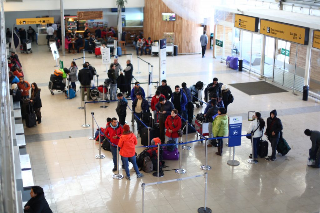 Bolso abandonado causó alarma en aeropuerto de Punta Arenas