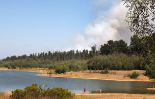 Lago Peñuelas tiene actualmente el 10% de su capacidad hídrica