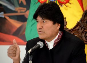 Evo Morales agradeció la preocupación del Presidente Piñera por los incendios en la Amazonía