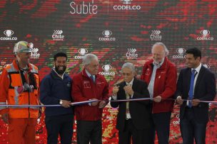 Presidente Piñera inauguró operaciones mineras subterráneas de Chuquicamata