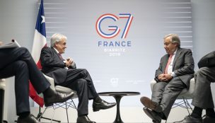 Piñera avanza en preparación de COP Chile 25 con Secretario General de la ONU